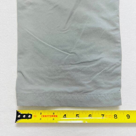 REI Co-Op Women Outdoor Hiking Pants Size 16 Stretch Nylon Gray Adjustable Ankle - Picture 12 of 12